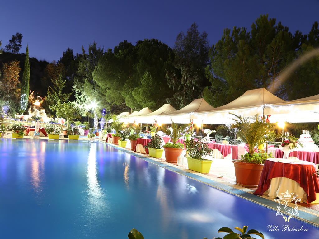 Sala ricevimenti matrimoni Villa Belvedere