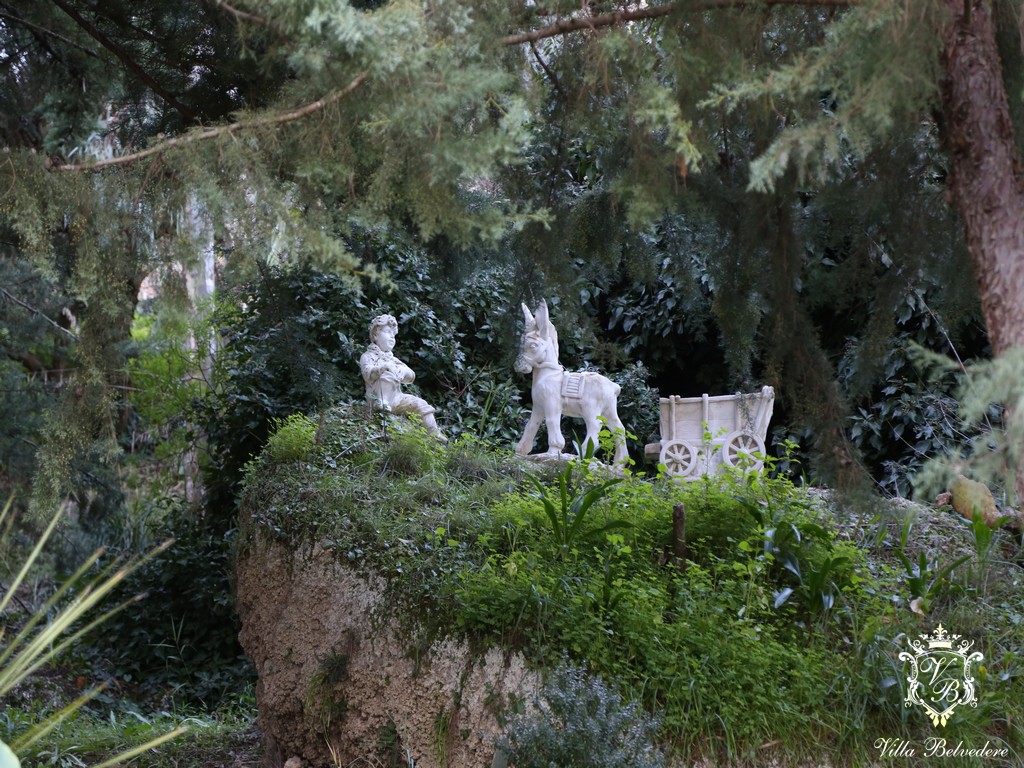 Gli ambient esterni della sala ricevimenti per matrimoni Villa Belvedere