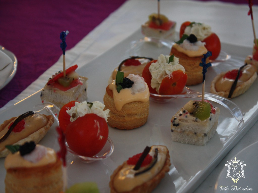 Il servizio di catering di Villa Belvedere sala ricevimenti per matrimoni a Ciminna, Palermo