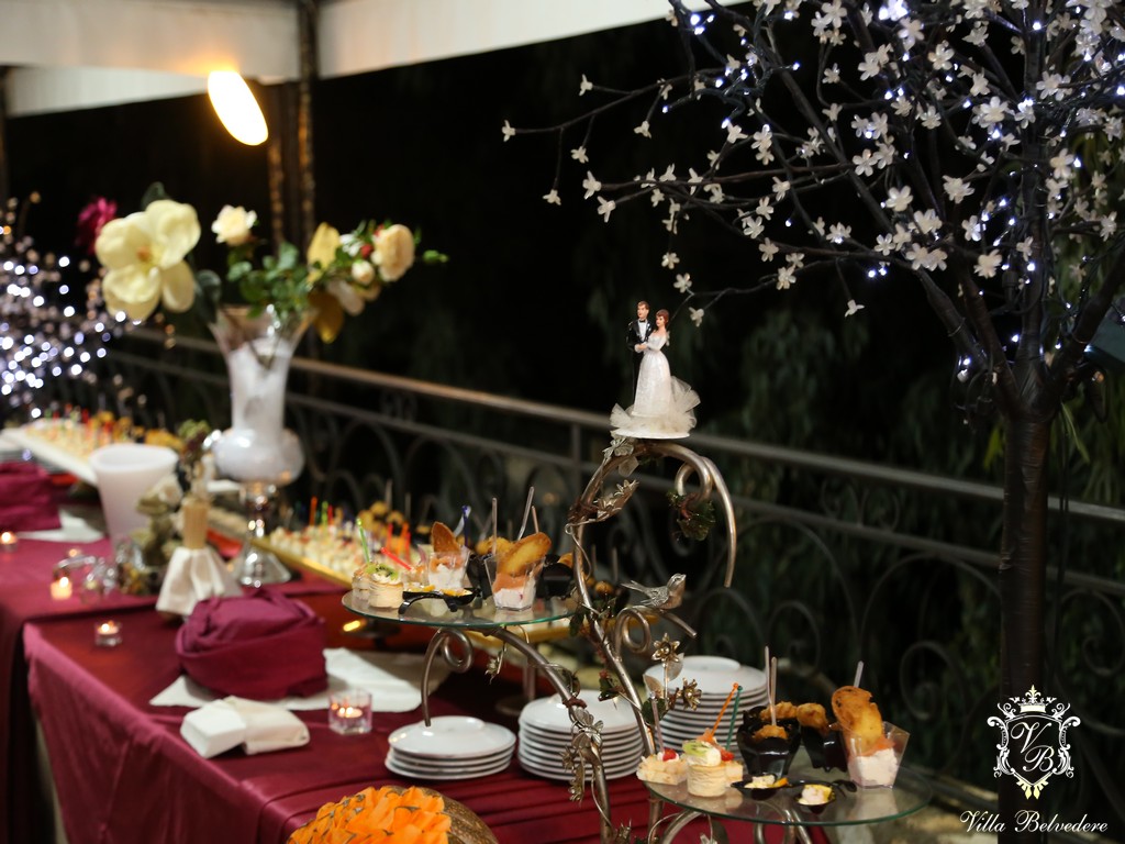 Le portate del buffet matrimoni a Palermo