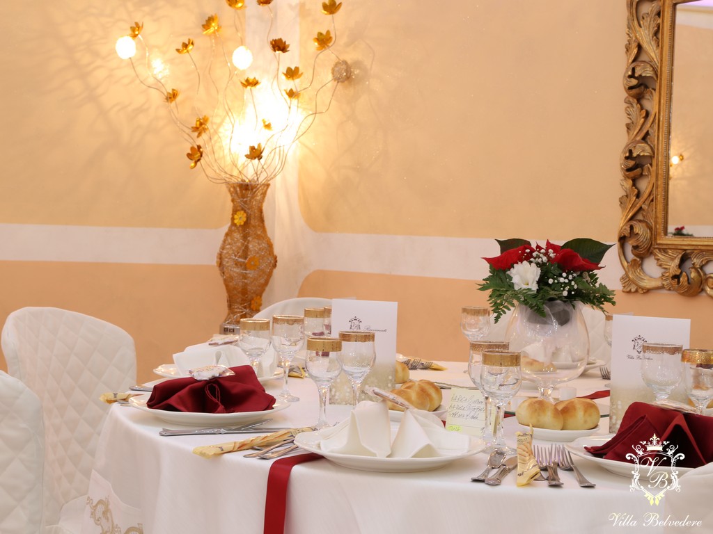 La sala ricevimenti per matrimoni Villa Belvedere a Palermo