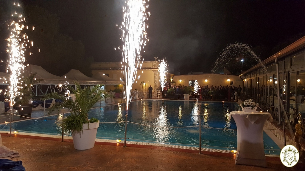 Gli ambienti esterni di Villa Belvedere, sala ricevimenti per matrimonia a Ciminna, Palermo