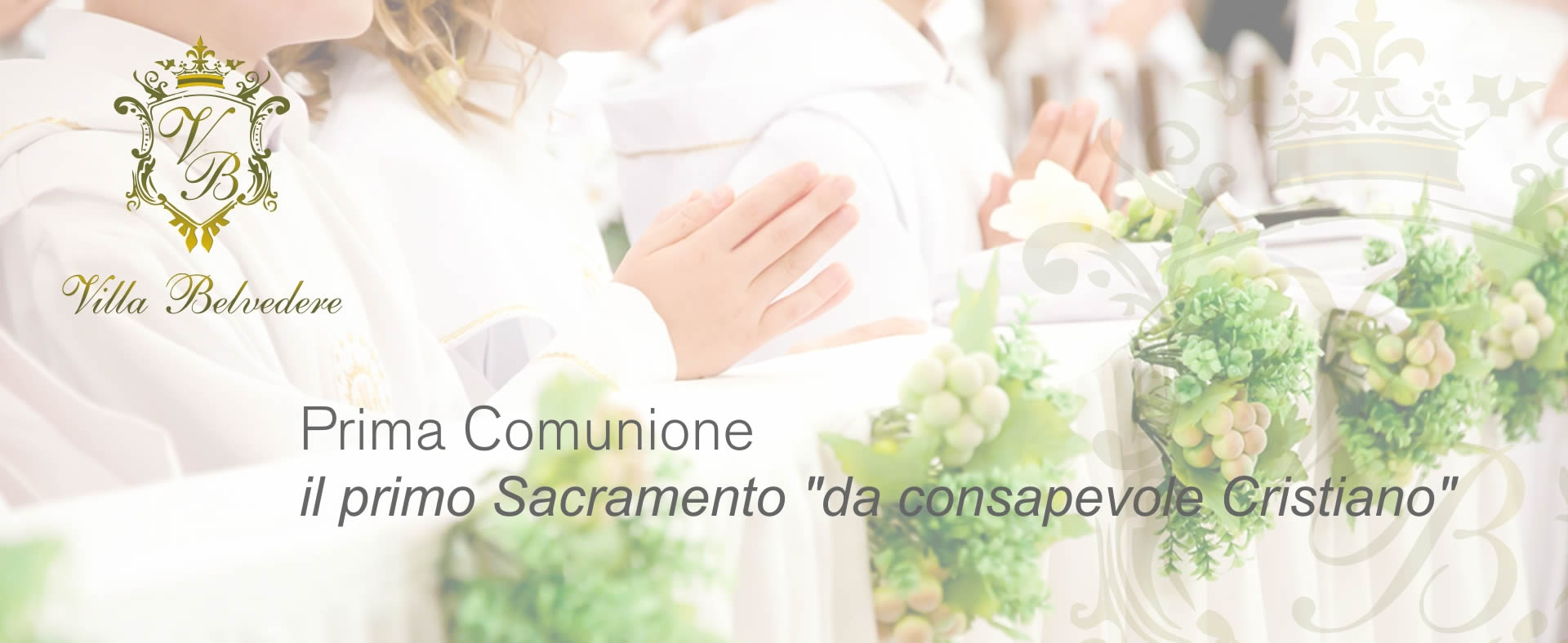 La Prima Comunione primo Sacramento ''da consapevole Cristiano''